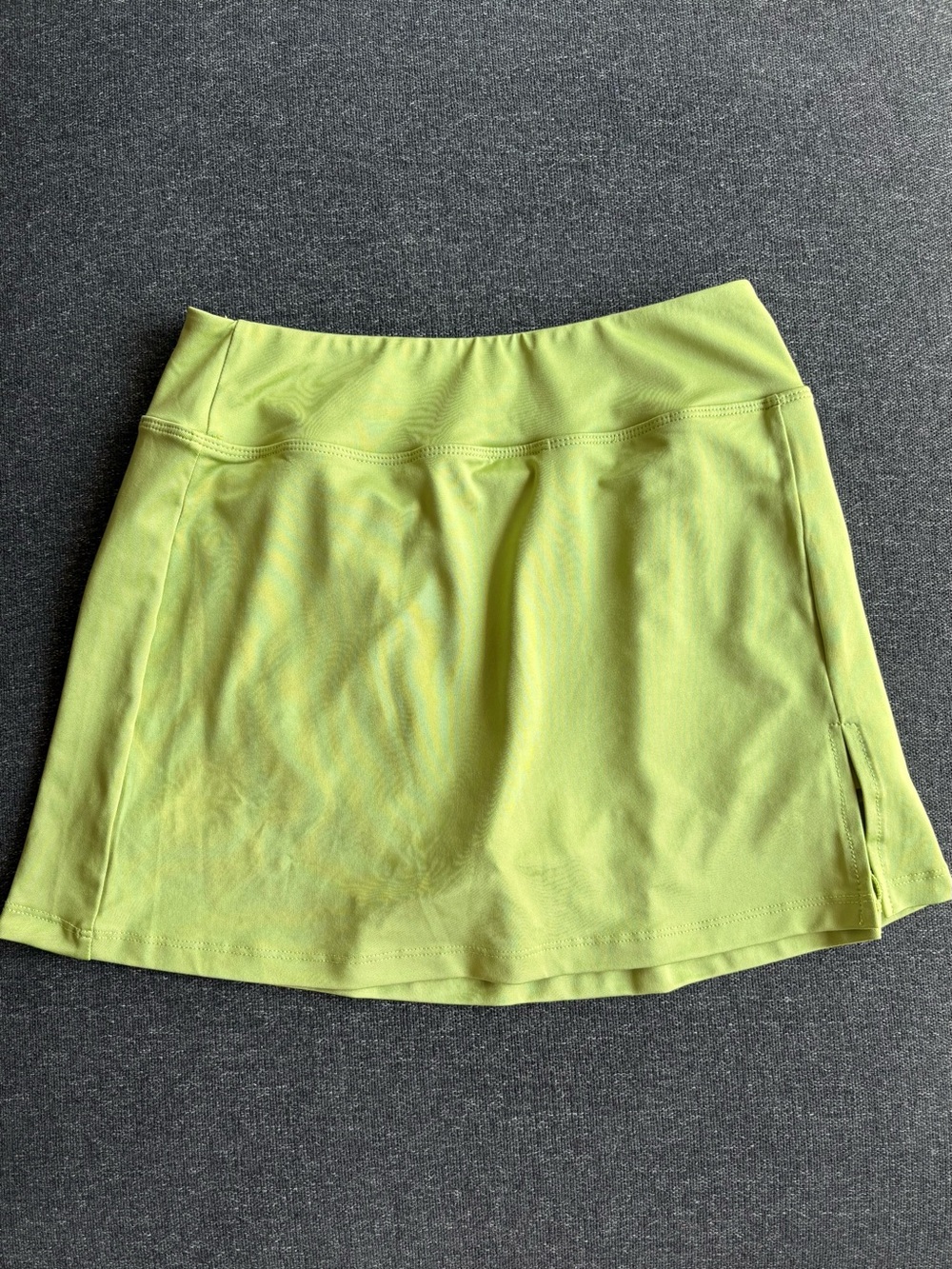 Yellow-Green Active Skort